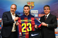 FC Barcelona Unveil New Signing Thomas Vermaelen