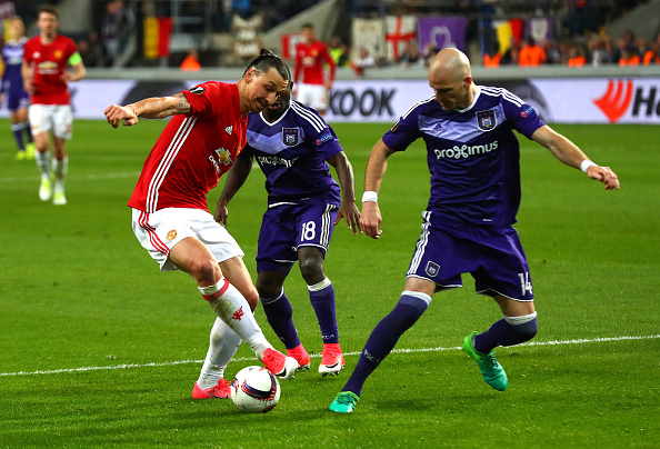 RSC Anderlecht v Manchester United – UEFA Europa League Quarter Final: First Leg