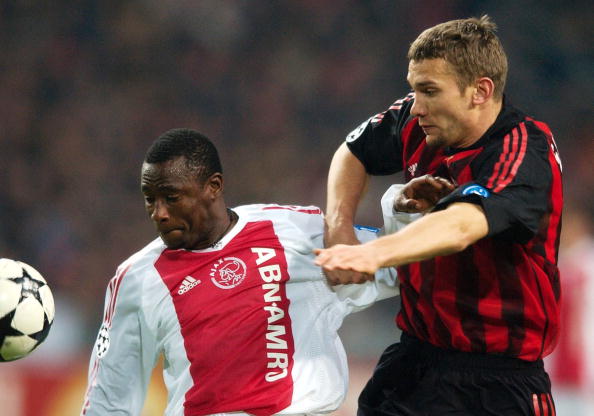 Fussball: Champions League 02/03 Ajax Amsterdam – AC Mailand 0:0