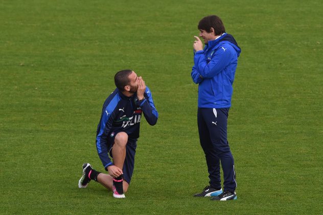 Italy Training Session And Press Conference