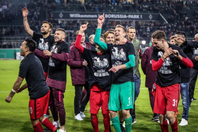 Borussia Moenchengladbach v Eintracht Frankfurt – DFB Cup Semi Final