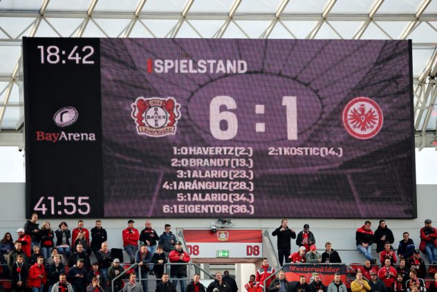 Bayer 04 Leverkusen v Eintracht Frankfurt – Bundesliga