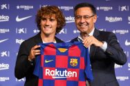 FC Barcelona Unveil New Player Antoine Griezmann