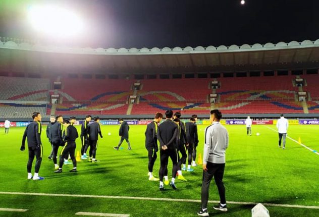 South Korea Official Training Session