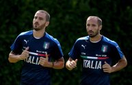 Italy Training Session And Press Conference