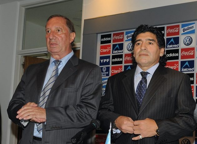 Diego Maradona Presented as New Argentina Football Coach