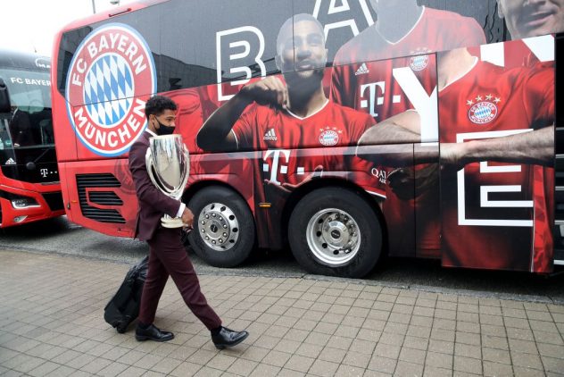 UEFA Super Cup Winner FC Bayern Muenchen Arrive In Munich