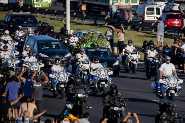 Diego Maradona’s Funeral Held As Fans Grieve Around The World
