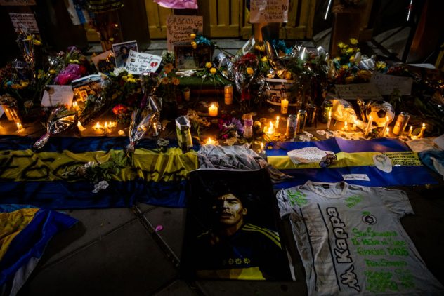 Argentinians Shocked By Sudden Death of Diego Maradona