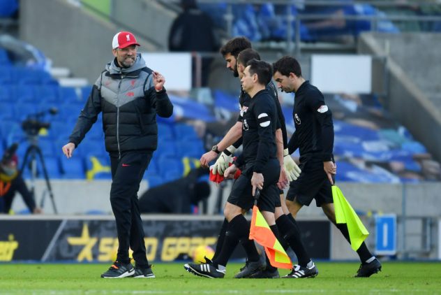 Brighton & Hove Albion v Liverpool – Premier League