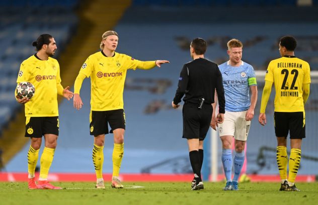 Manchester City v Borussia Dortmund  – UEFA Champions League Quarter Final: Leg One