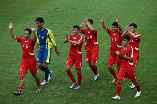 North And South Korea Face-Off During ”Unification Soccer” Matches