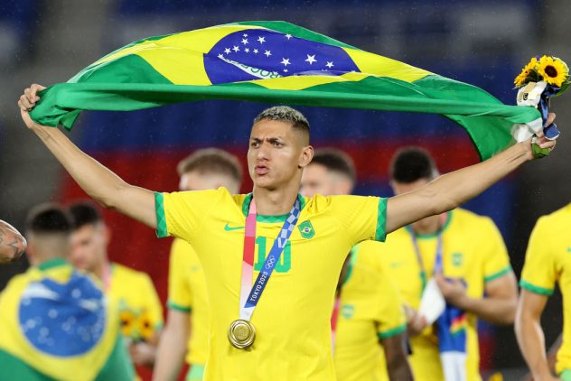 Brazil v Spain: Gold Medal Match Men’s Football – Olympics: Day 15
