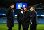 Italy Press Conference And Walk Around In Manchester