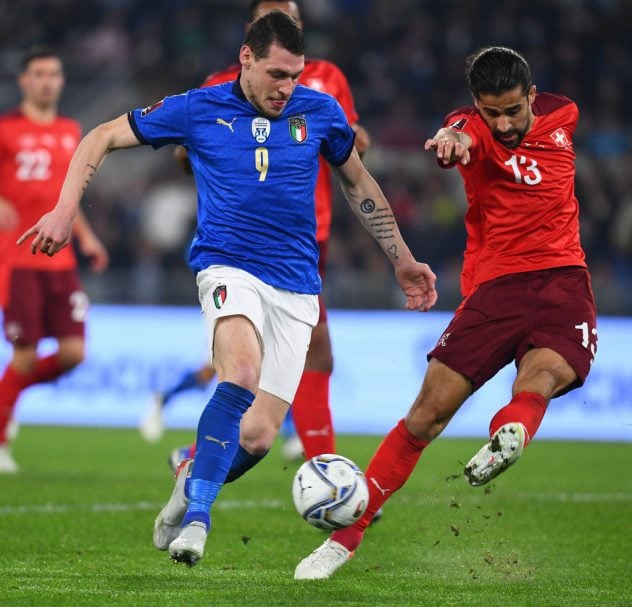 Italy v Switzerland – 2022 FIFA World Cup Qualifier