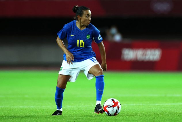 Netherlands v Brazil: Women’s Football – Olympics: Day 1