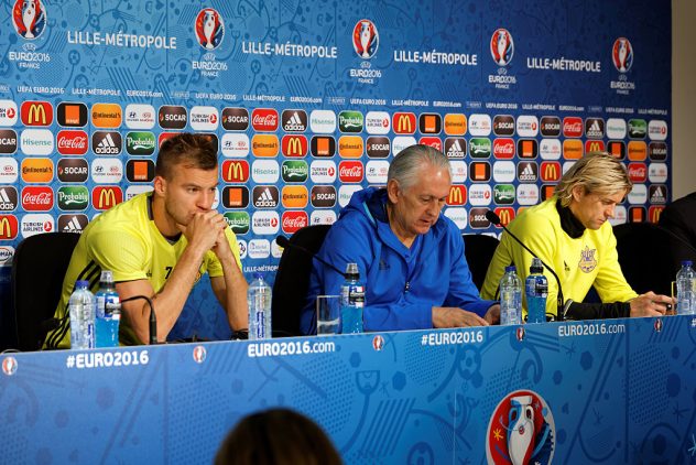 Euro 2016 – Ukraine Press Conference