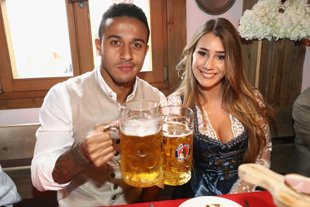 FC Bayern Muenchen Attends Oktoberfest 2016