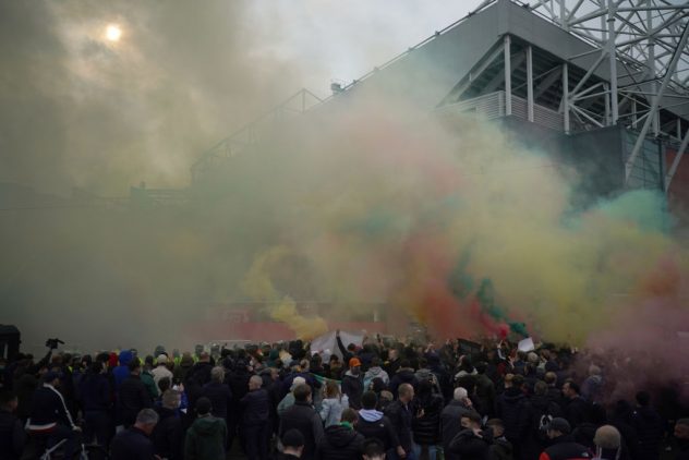 Manchester United Fans Protest Against Glazer Family Ownership